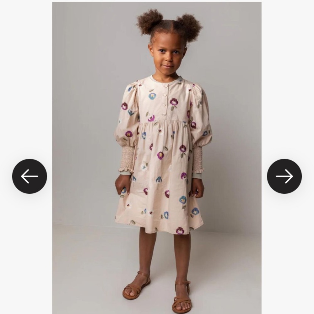 MARMAR COPENHAGEN DURA DRESS
PANSY EMBROIDERY